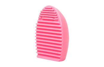 Limpa escovas de silicone rosa