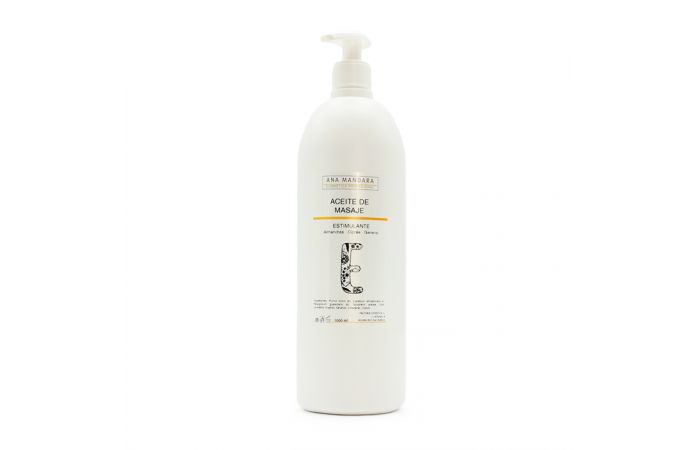 Óleo de massagem estimulante · CIPRESTE E GERÂNIO · 1000 ml